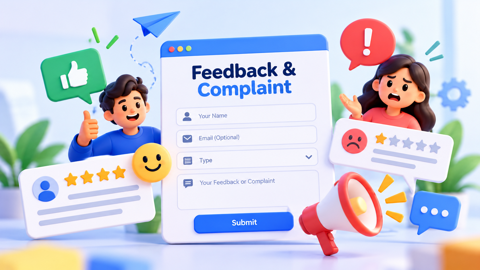 Feedback and Complaint Interface