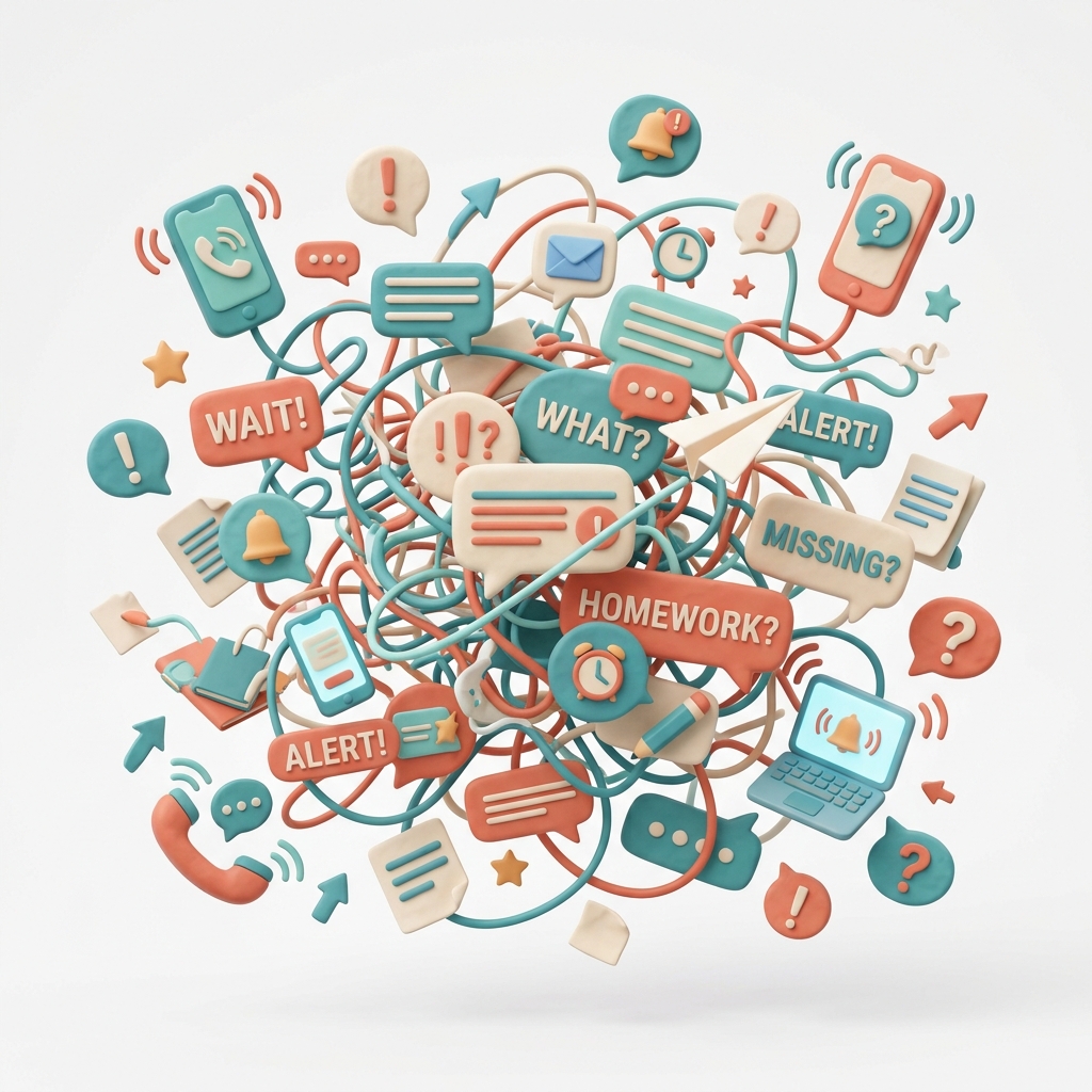 Scattered School Communication